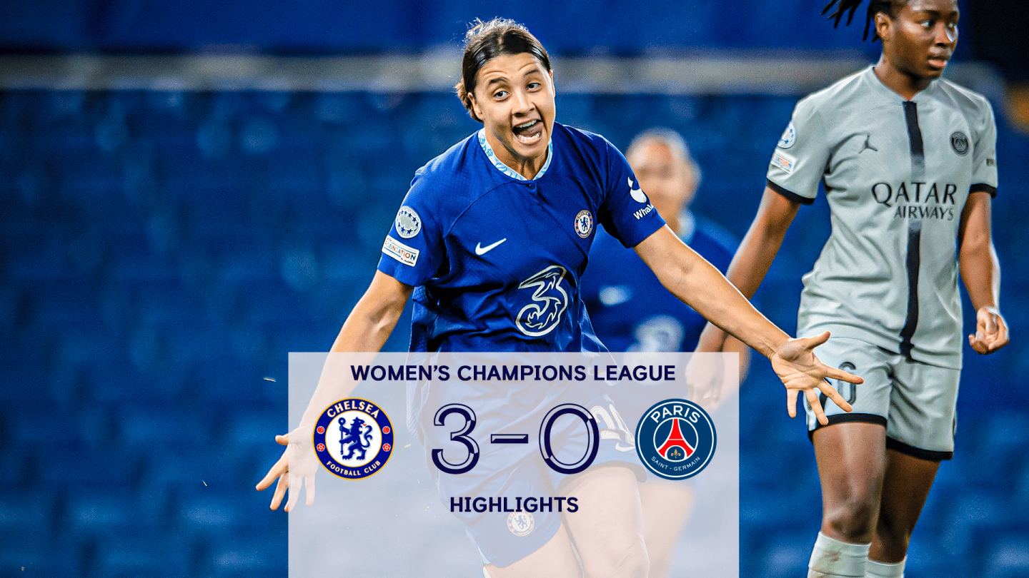 Highlights: Chelsea Women 3-0 PSG