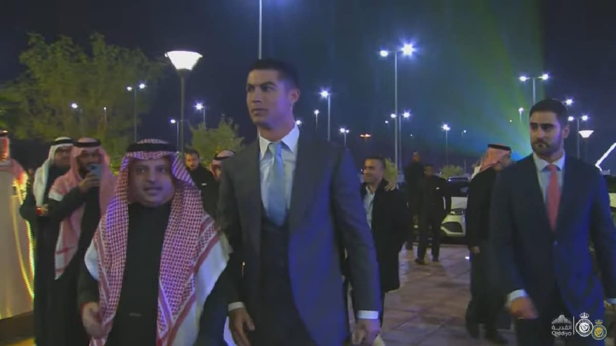 Cristiano Ronaldo in Saudi Arabia: CR7 unveiled by Al Nassr