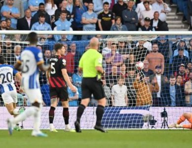 Brighton draw with Man City to seal Europa League spot