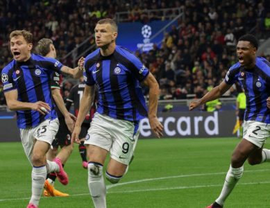 Inter hero Dzeko harks back to Manchester City past