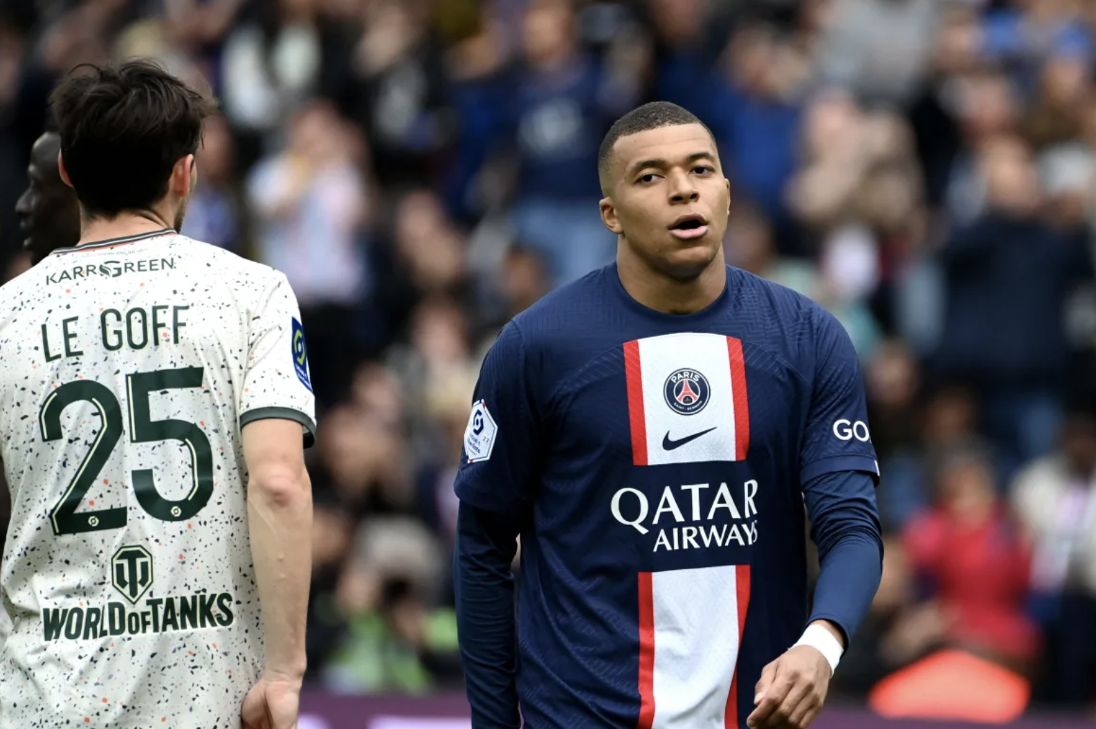 PLAYER RATINGS | PSG 1-3 LORIENT: KYLIAN MBAPPÉ SCORES BUT LEAGUE LEADERS LOSE AT HOME AGAIN