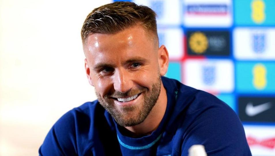 Luke Shaw ‘would love’ England team-mates Harry Kane and Declan Rice to join him at Man Utd