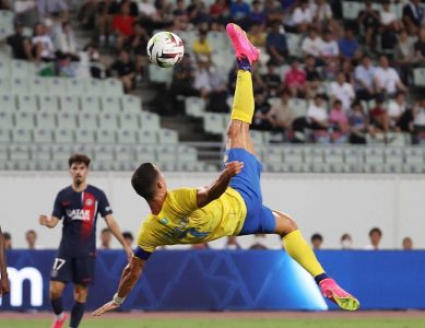 PSG draw with Ronaldo’s Al Nassr in Japan friendly