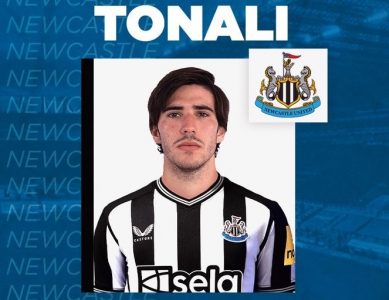 OFFICIAL: Tonali becomes Italy’s most expensive player after signing for Newcastle