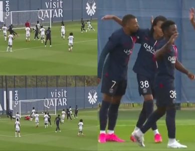 Mbappe scores first goal under Luis Enrique