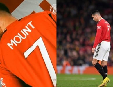 Mount reveals Ronaldo is his idol after taking his iconic No. 7 at Man Utd