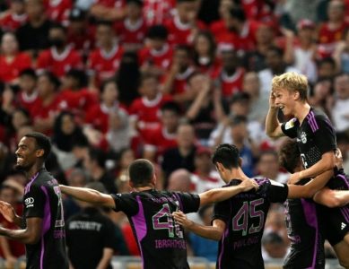 Bayern Munich edge Liverpool 4-3 in Singapore