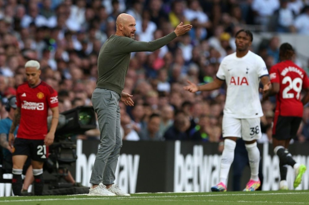 Ten Hag slams Man Utd stars for failing to run in Spurs defeat