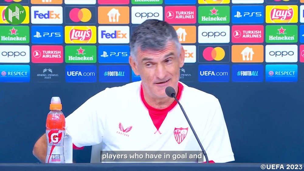 Sevilla coach: “City’s absentees? They have spent €500m on their goalkeeper and defence”