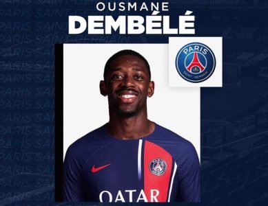 OFFICIAL: Dembele swaps Barcelona for PSG