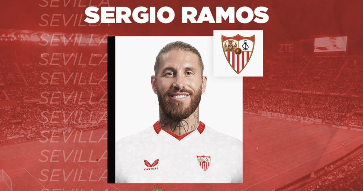 OFFICIAL: Madrid legend Ramos joins Sevilla as a free agent until 2024