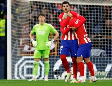 Morata brace helps Atletico end Real Madrid winning streak