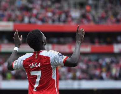 Arsenal starboy Saka beats Bellingham to England’s player of the year award