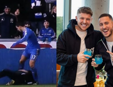 Former Chelsea star Hazard made amends with ball boy he kicked in 2013