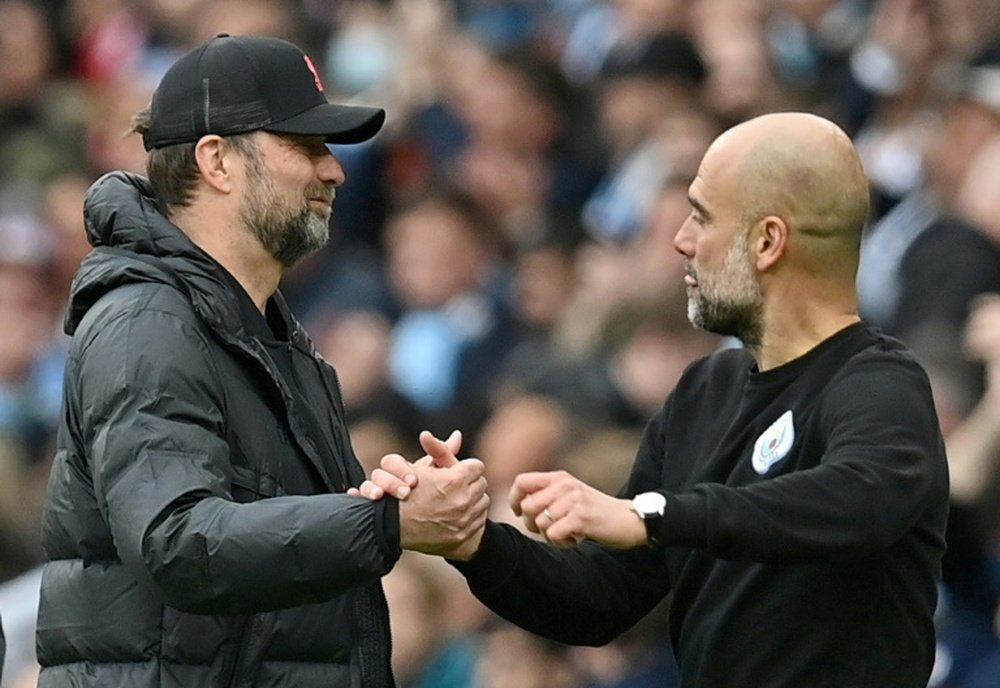 Guardiola is best manager of my lifetime, says Liverpool’s Klopp