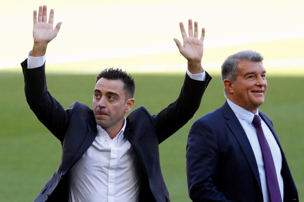 Xavi and Laporta to give press conference on Barcelona’s future