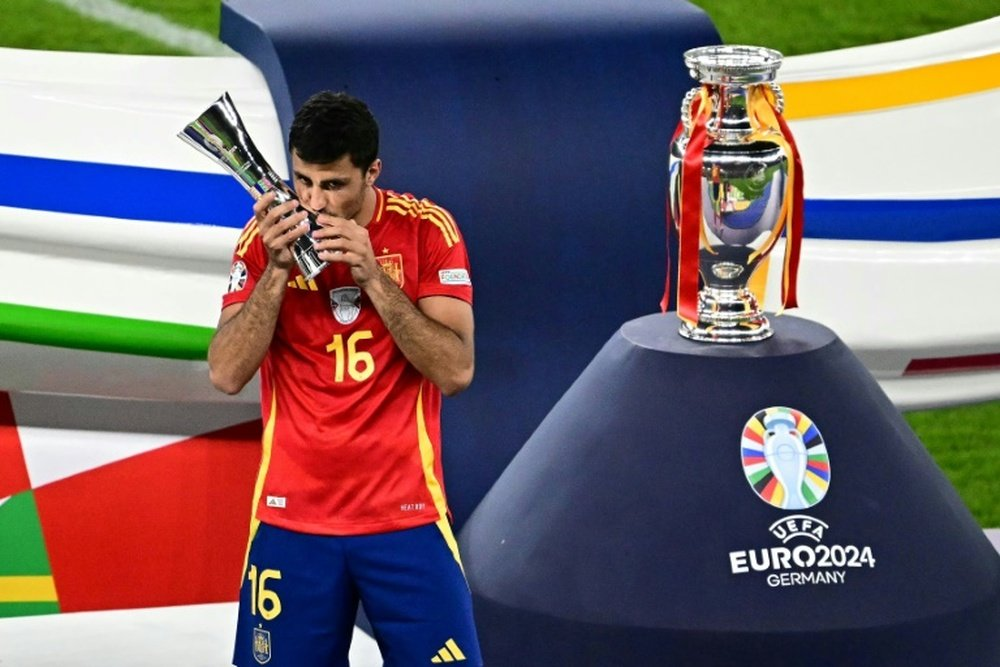 Spain’s Rodri named best player of Euro 2024