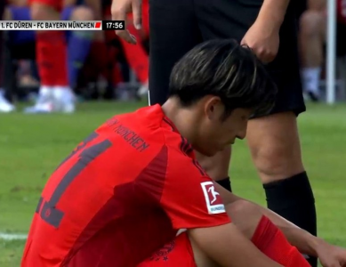 Bad news for Bayern: Hiroki Ito forced off with injury