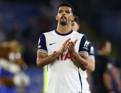 Tottenham’s new striker Dominic Solanke faces a spell on the sidelines after being ruled out of Saturday’s Premier League clash against Everton.