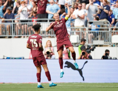 Haaland stellar hat trick powers Manchester City over Chelsea 4-2